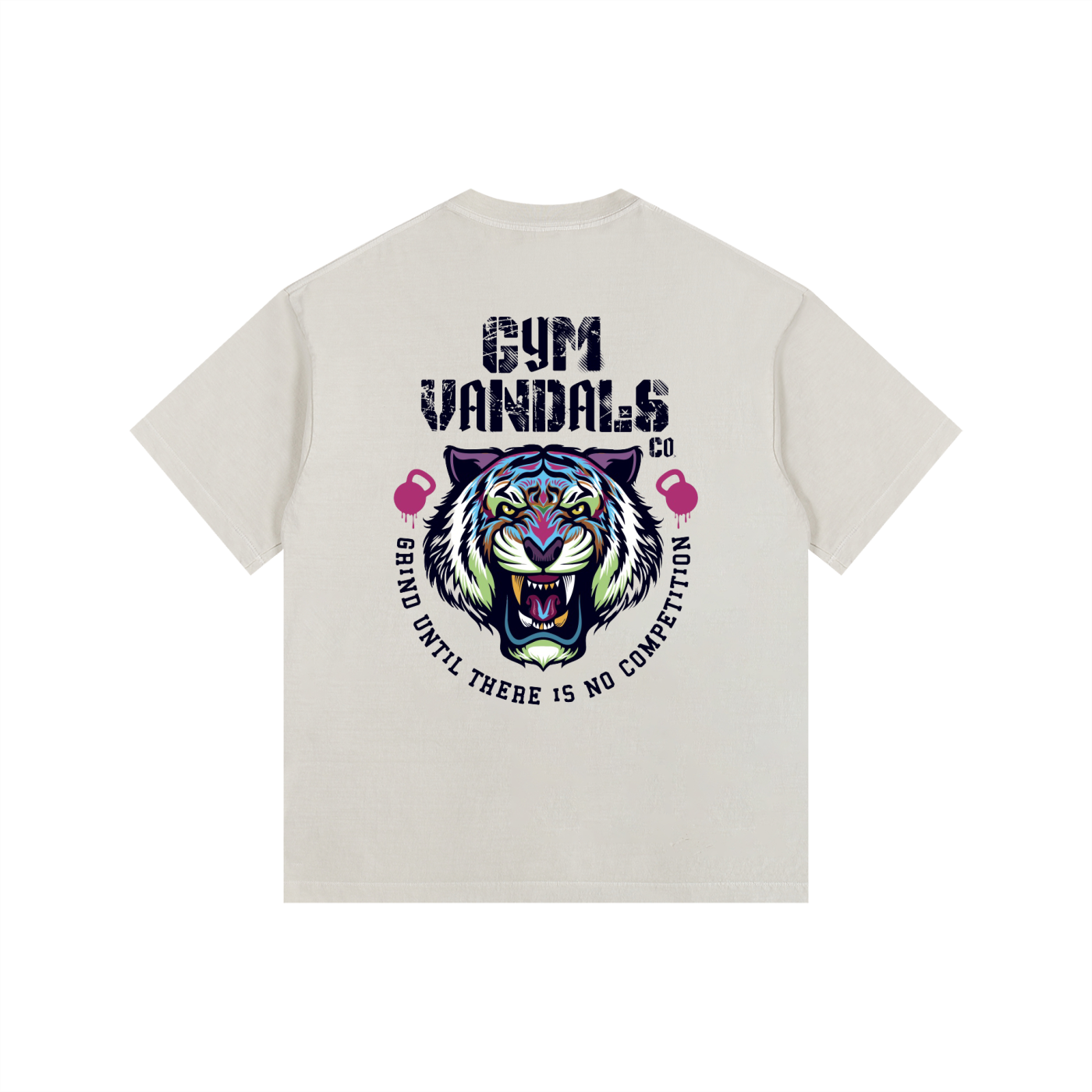 GV Vintage Washed Oversized Cotton T-Shirt