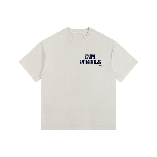 GV Vintage Washed Oversized Cotton T-Shirt